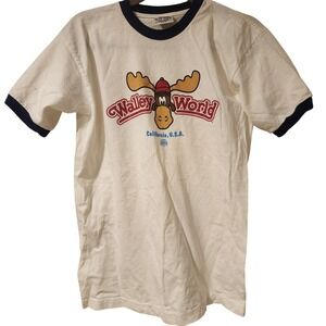 Walley World Cotton T-Shirt Mens Medium White National Lampoons Vacation